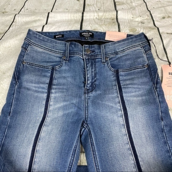 NYDJ Taylor Boost Skinny Shadow Seam Jeans 6 - Picture 7 of 13